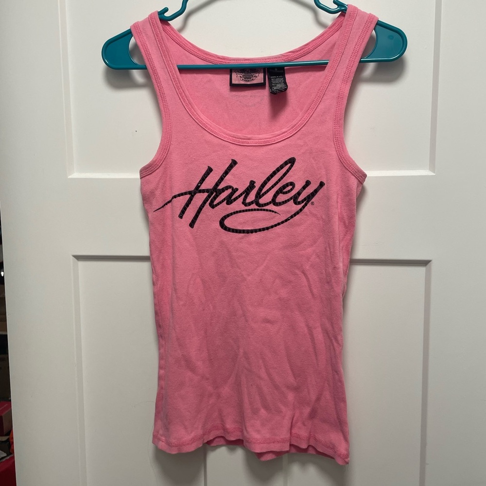 Pink Harley-Davidson Tank